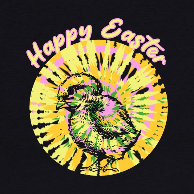 Happy Easter Tie-Dye by With Own Style